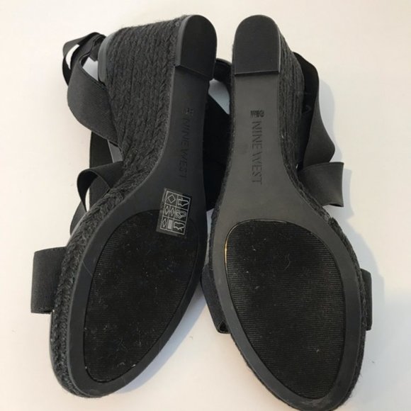 Nine West Strappy Sandals sz 8.5 - Picture 3 of 15